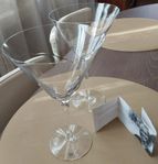 Kosta Boda Line Black 2 martiniglas XL 40cl Anna Ehrner