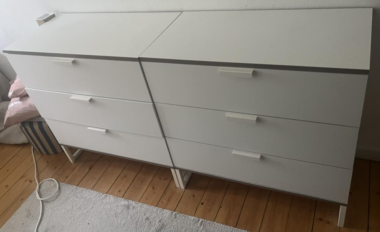 2 st IKEA Trysil byrå