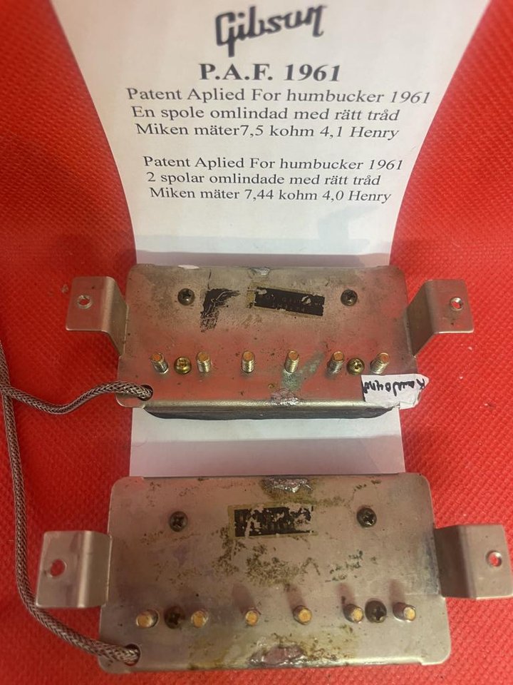Gibson P.A.F. mikar 1961