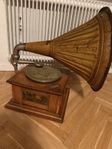 trattgrammofon Carl Lindström ca 1915