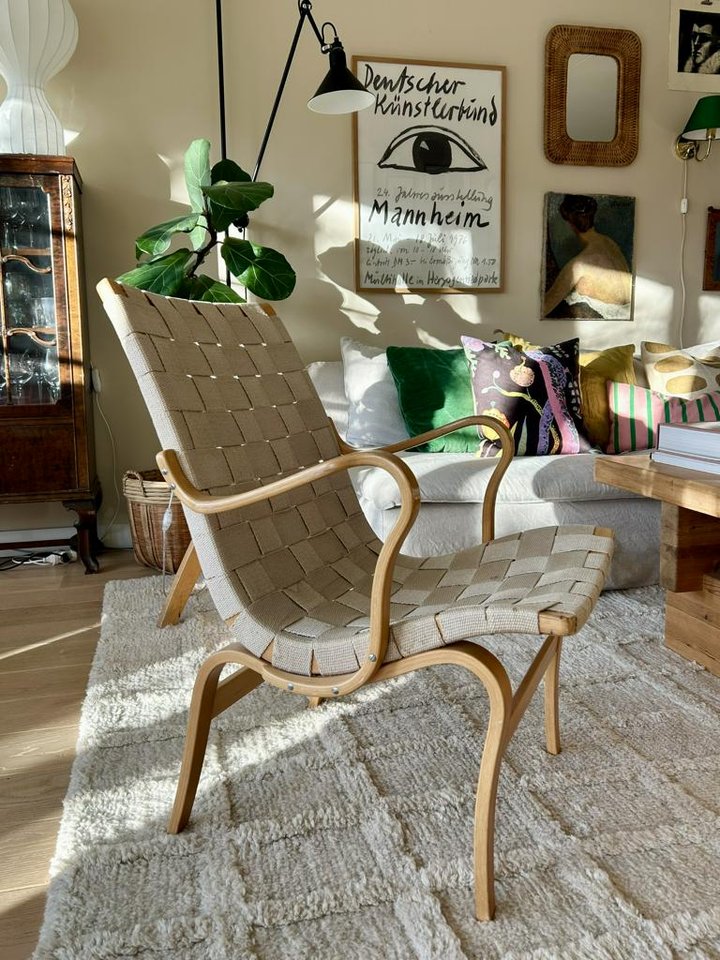 Bruno Mathsson fåtölj, Eva, DUX