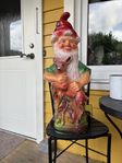 Enorm kitschig gammal tomte
