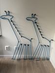 Klädhängare retro giraff