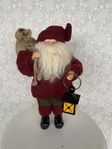 Tomte med säck och lykta 