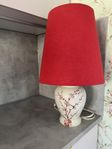 Bordslampa blommig