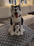Gosedjur hund huskey nya 