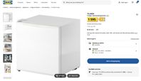Liten kyl ( nyskick ) från IKEA (Tillreda)
