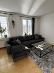 3-sits Divansoffa och soffbord