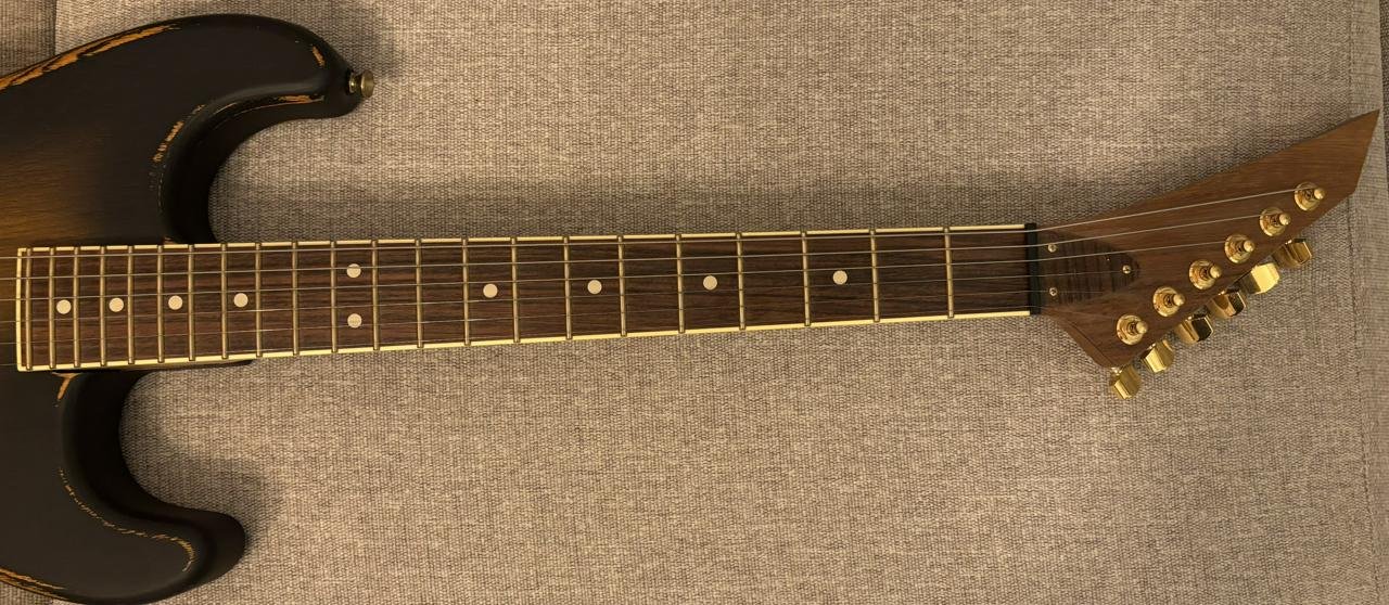 Lyxig Warmoth-hals conversion...