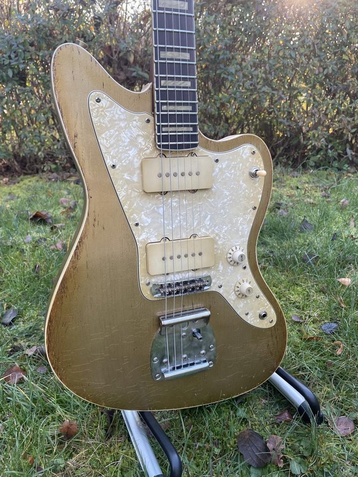 Jazzmaster mod.Aged Shoreline...