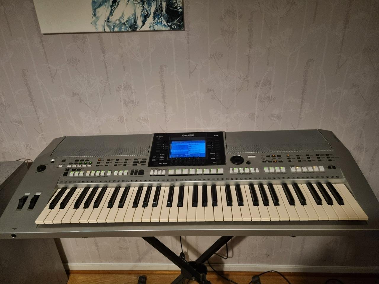 Yamaha PSR-3000 + stativ & pedal