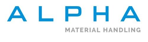 ALPHA MATERIAL HANDLING logo