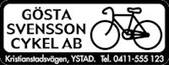 Gösta Svensson Cykel AB logotyp