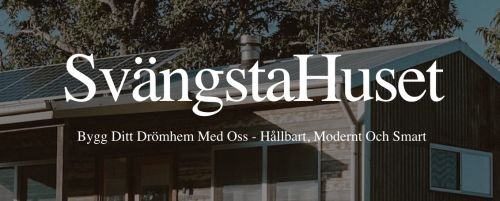 Profilbild för Svängstahuset