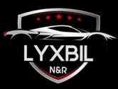 LYXBIL. N&R AB logotyp