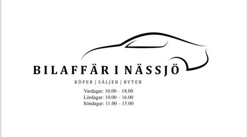 Bilaffär i Nässjö logo