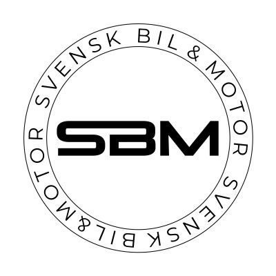 SBM - Svensk Bil & Motor logo