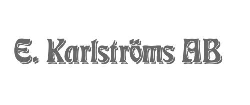 E . KARLSTRÖMS AB logo