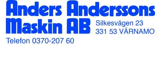 Anders Anderssons Maskin AB logo