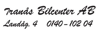 Tranås Bilcenter AB logo