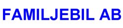 Familjebil AB logo