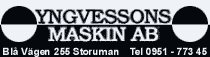 Yngvessons Maskin AB logo
