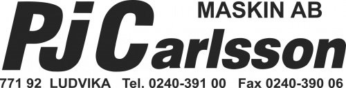 P J Carlsson Maskin AB logo