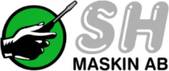 SH Maskin logotyp