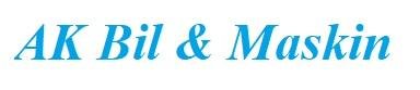 AK bil & maskin logo