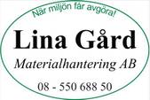 Lina Gård Materialhantering logotyp