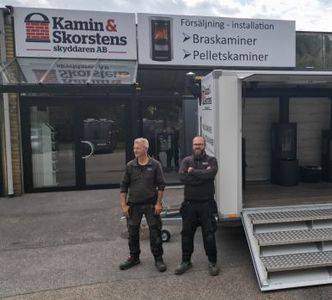 Omslagsbild för Kamin & Skorstensskyddaren i Sverige AB